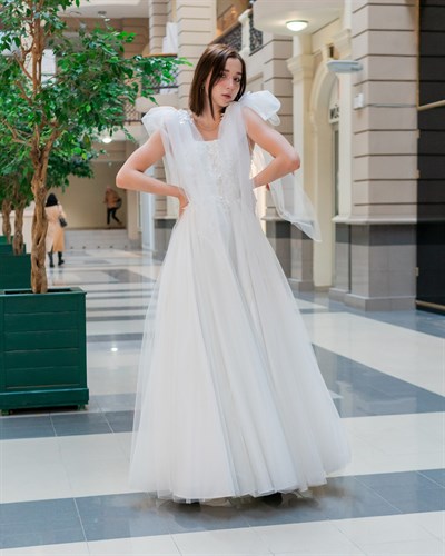 Платье свадебное (прокат) - фото 5175